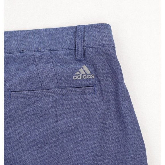 Adidas Ultimate365 Twill Crosshatch Pants Men's Size 35 X 31 Blue Stretch - Picture 4 of 8
